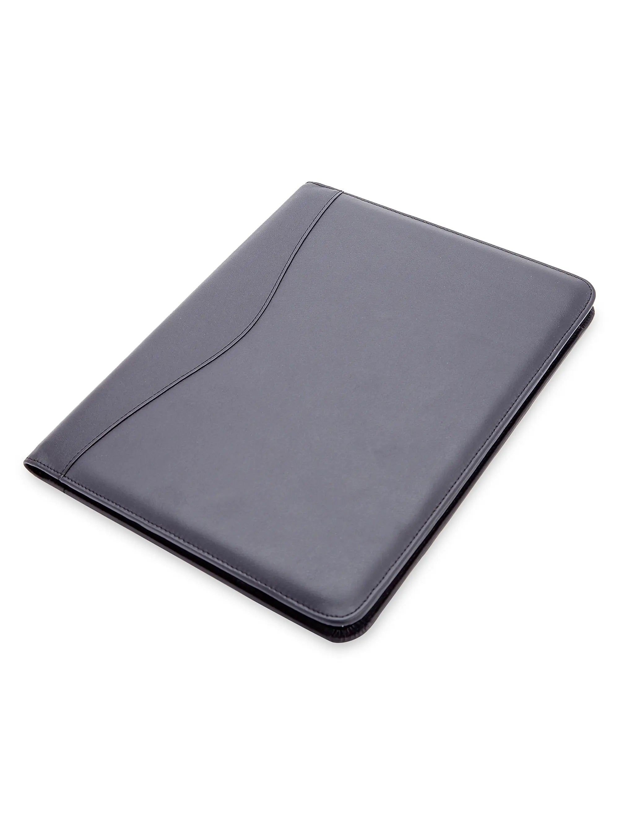 Suede Lining Handcrafted Full Grain Leather Office Document Portfolio