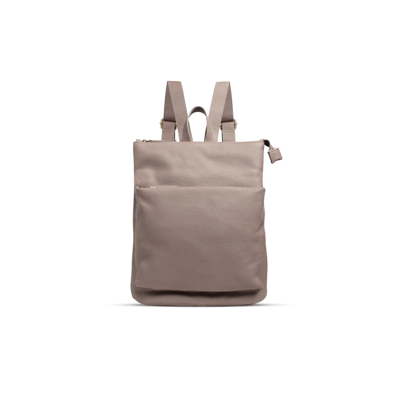 Triple Compartment Full-Grain Leather Multi-Scenario Hybrid Backpack