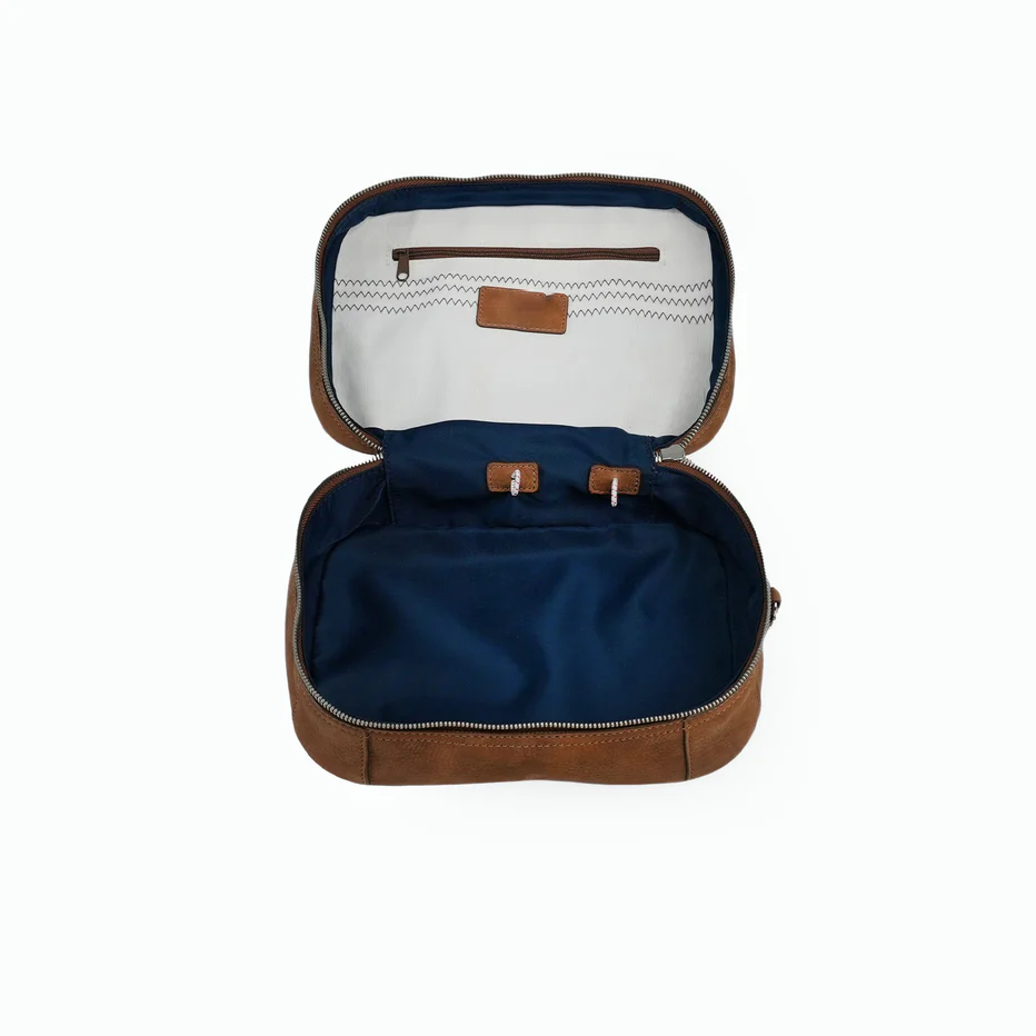 Corner Reinforced Nautical Style Premium Travel Cosmetic Bag